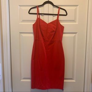 NWT Banana Republic Bi-Stretch Sloan Strappy Cami Sheath Dress, size 6